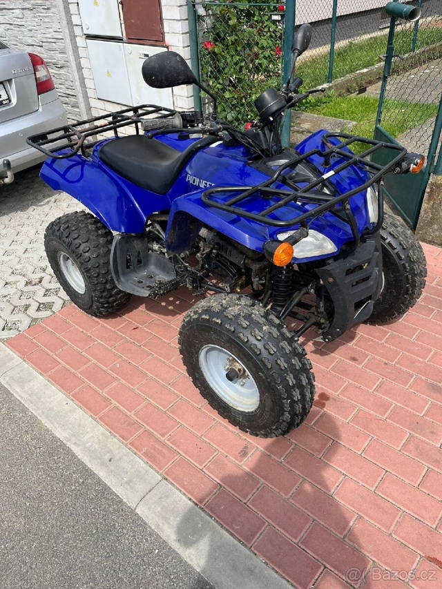 Prodám čtyřkolku Pioneer 200 atv s TP