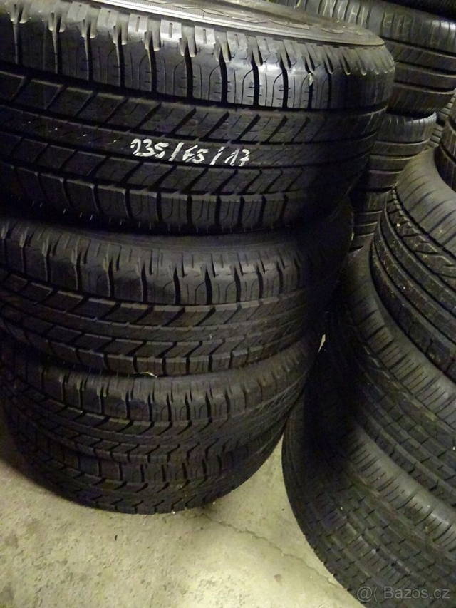 Celoroční pneu Goodyear Wrangler, 235/65/17, 4 ks, 9 mm