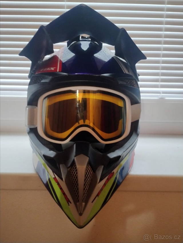 Moto CROSS helma Fox