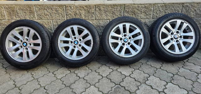 Originál alu BMW 3 5x120 205/55 R16 letní - 8mm