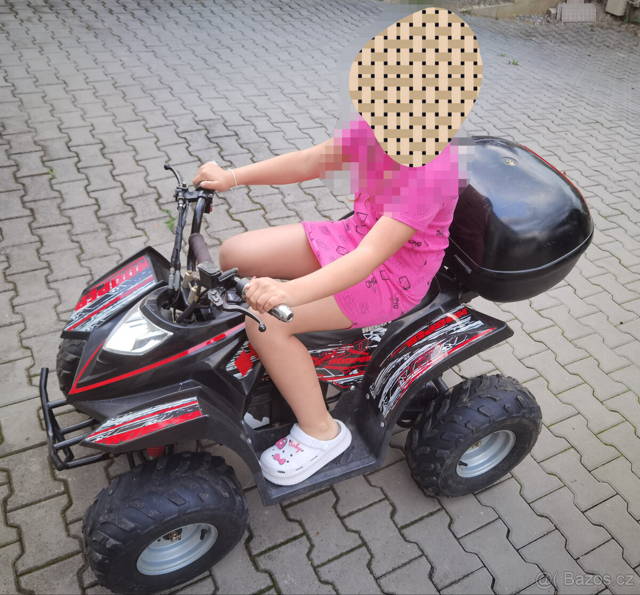 Elektrická čtyřkolka Lifepo4 baterie