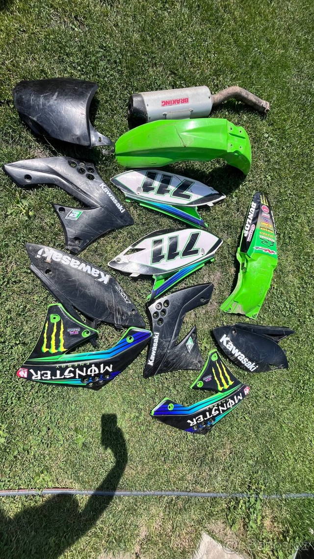 Plasty Kawasaki kxf 250