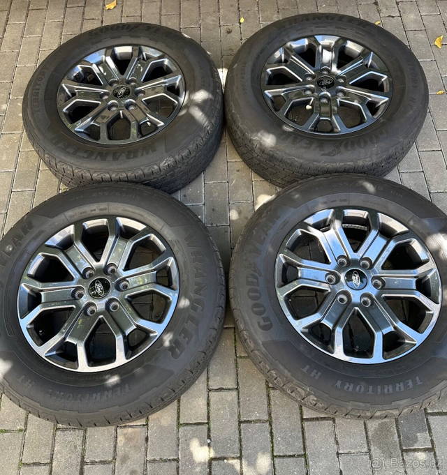 Použita letní sada Ford Ranger + vw Amarok 6x139,7