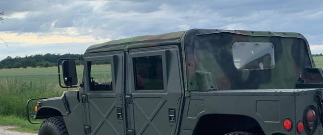 Střecha soft použitá Humvee Hummer H1