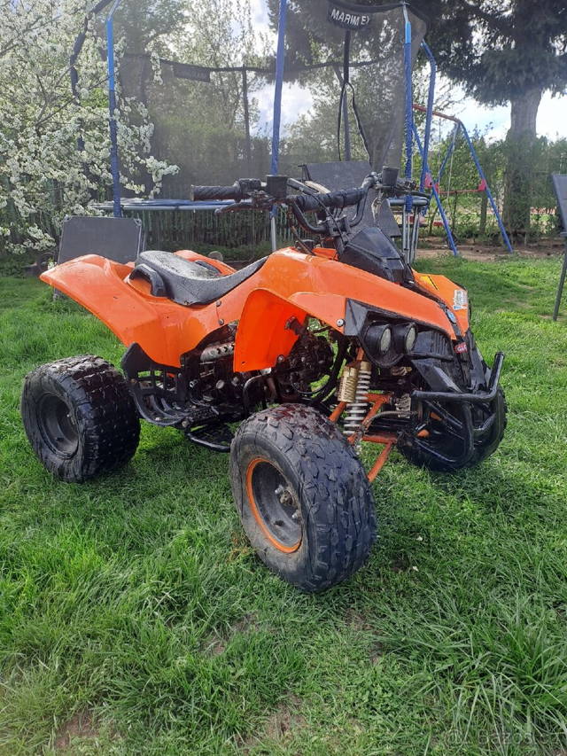 Čtyrkolka 125.ccm.