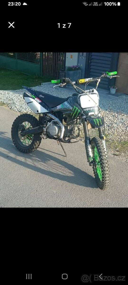 Prodám pitbike Stomp 140