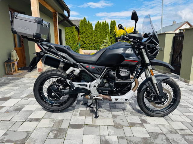 Moto Guzzi V 85 TT najeto 1.600 stav nového-spousta doplňků