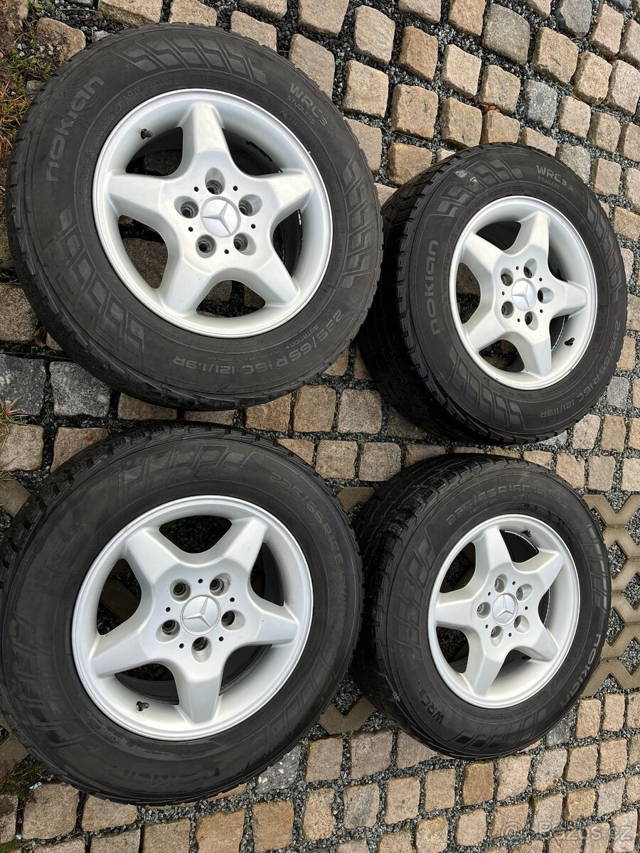 4x alu disky 5x112 R16, pneu 70%