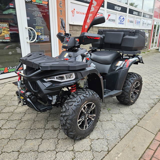 Linhai 500 4x4 Promax, ČR,pouze 260 km, kufr,1.majitel
