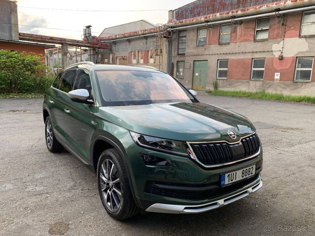 Škoda Kodiaq Scout 2.0TDi 147kW DSG 4x4,2021,94tkm,1maj,ČR