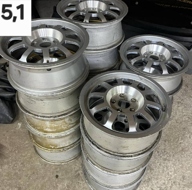 Kola 15 5.1kg 6J kovana autokros 5x100 autocross