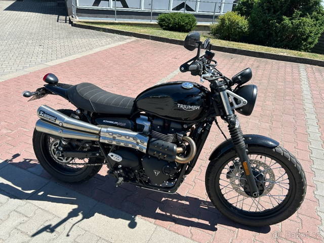 Triumph Scrambler 900 06/2024 ČR 1. MAJ TOP 4.400km