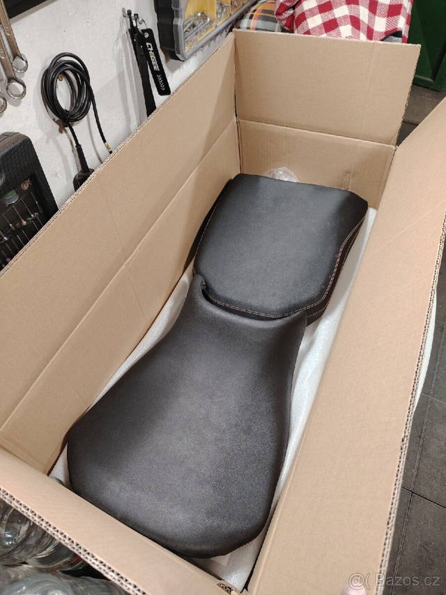 Snížené sedlo na BMW R 1250 GS