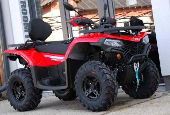 CFMOTO Gladiator X520A RED - PŘEDNÍ, ZADNÍ RÁM A ZADNÍ BOX Z