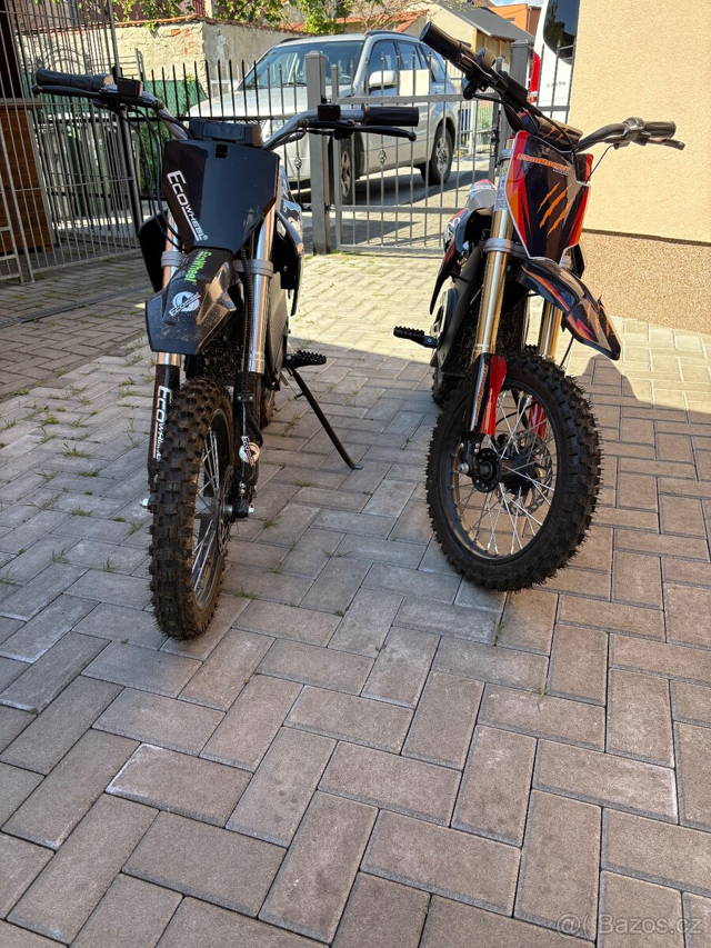 Elektrický pitbike motorka EcoWheel Pilar 1600W 14Ah