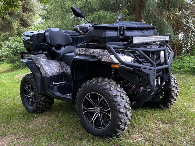 CF Moto Gladiator x1000 EPS, bílá SPZ