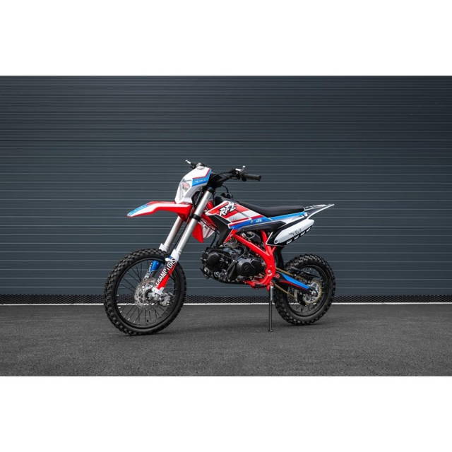 Pitbike Leramotors Thunder 125ccm, kola 17/14, červená