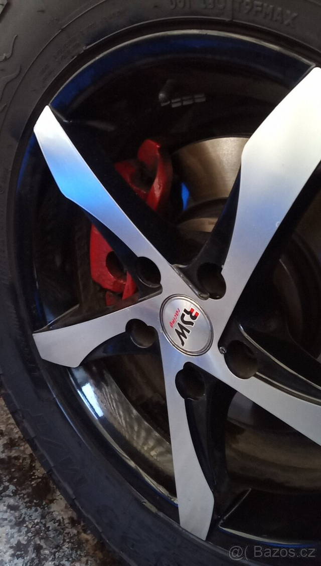 AL elektrony 5x120 R17 cca 800 km najeto stř.otvor 72.6mm