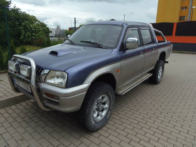 Mitsubishi L200 2.5 TD 4x4 redukce tažné 2.2T