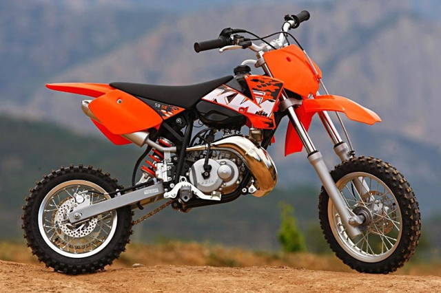 Scháním KTM SX 50 pro senior