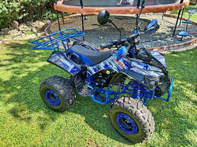 Dětská čtyřkolka atv 125 warrior
