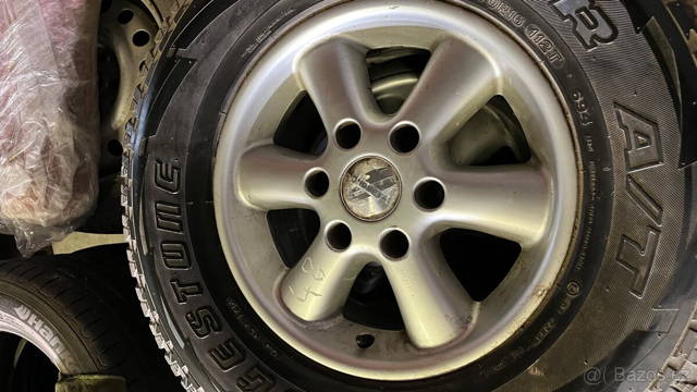 Alu kola 265/70 R16 z Toyoty Hilux