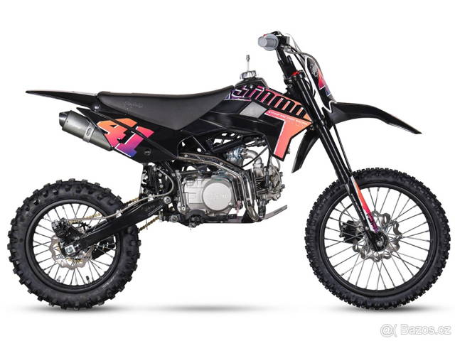 Pitbike Stomp Z3-140 BW, kola 17x14 + DNM