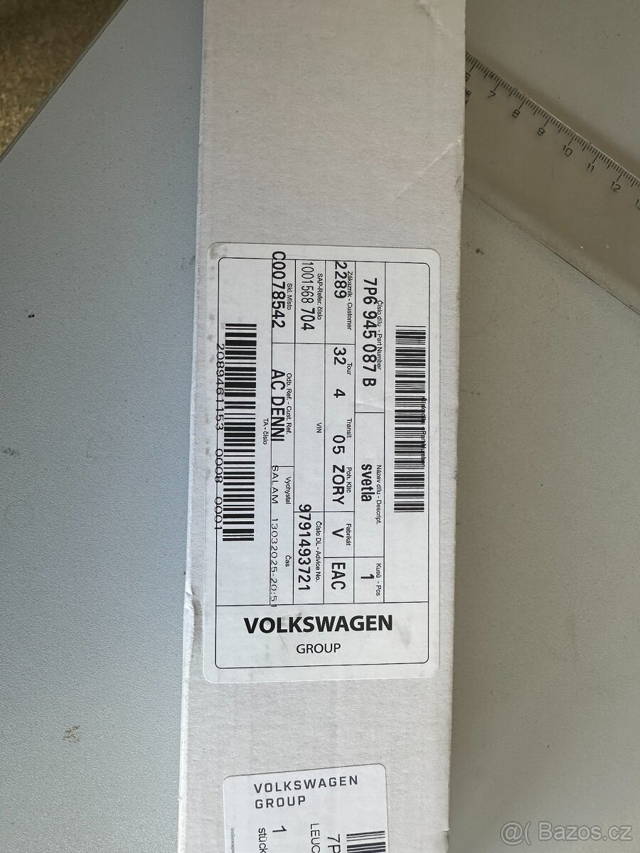VW Amarok - světlo