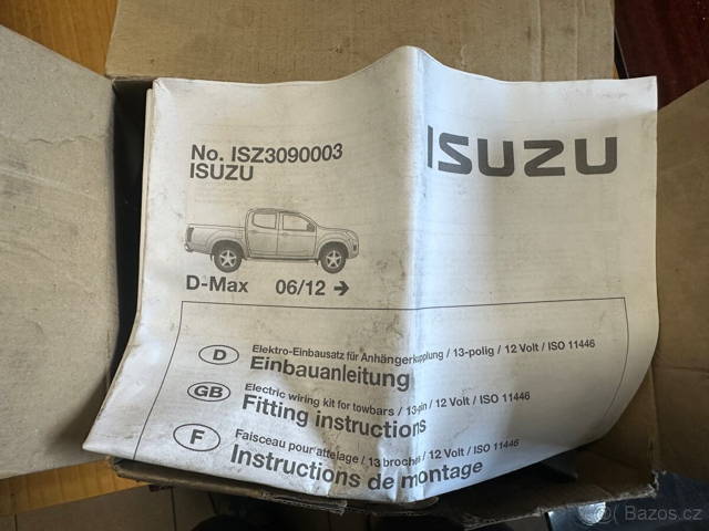 Isizu elektro instalace tažné
