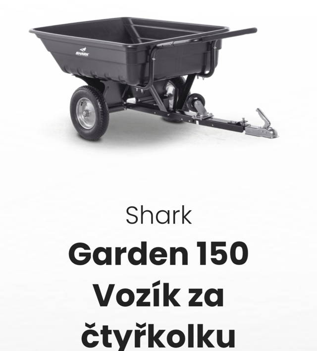 Vozík za čtyrkolku