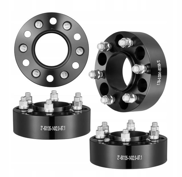 Rozšiřovací podložky 6x135 šířka 50mm/38mm