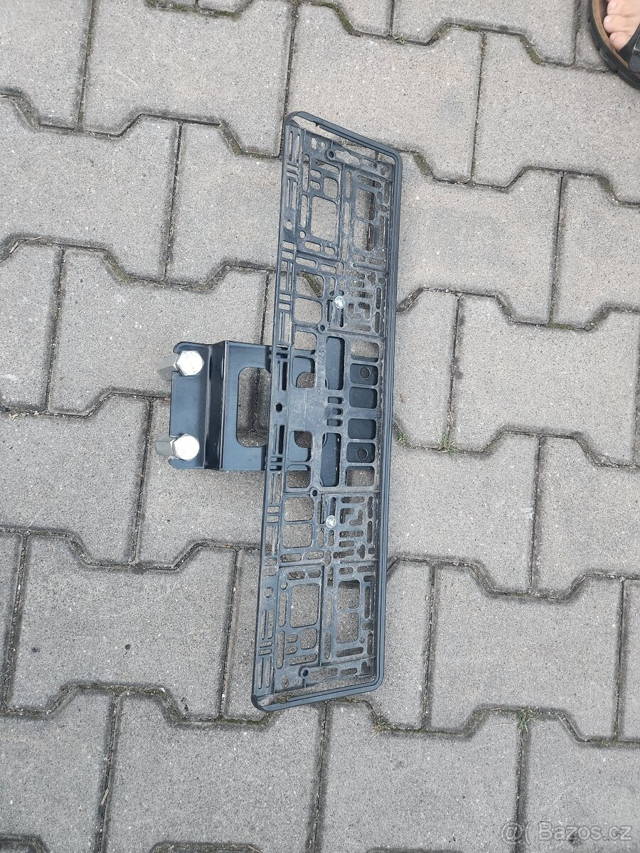 Držák SPZ pro Jeep Wrangler do 5tého kola s osvětlením