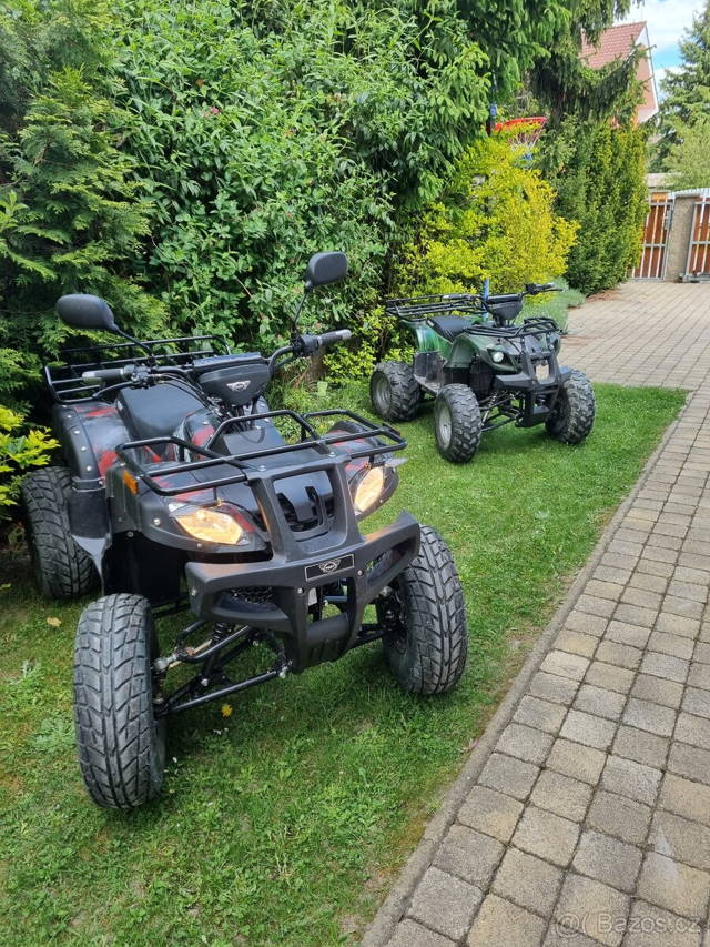 Elektrická čtyřkolka velká, malá Hecht