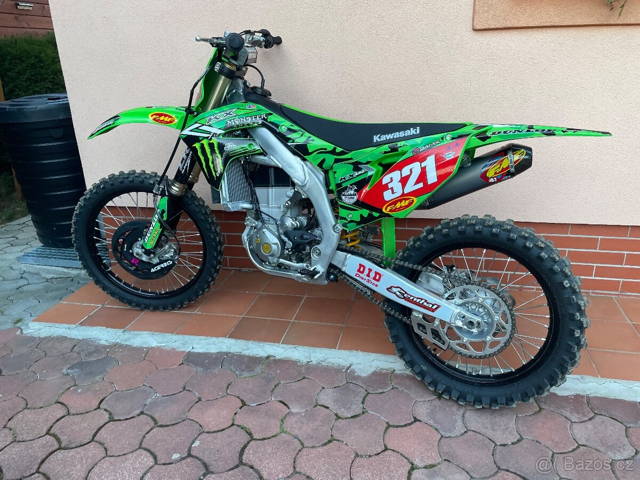 Kawasaki KX450F 2023 - iba 8 mth fmf výfuk tlmiče ohlins