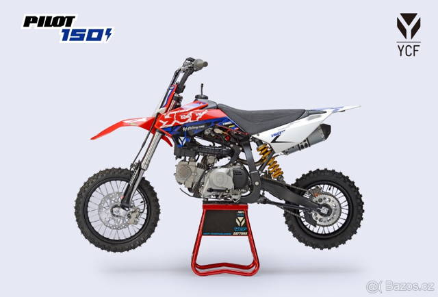 Pitbike YCF Pilot F150E, el.startér, model 25