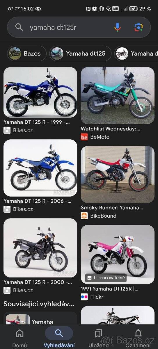 Koupím yamahu dt 125 r
