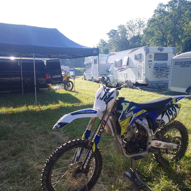 Prodám Yamahu yz250f laděný výfuk hgs po go motoru