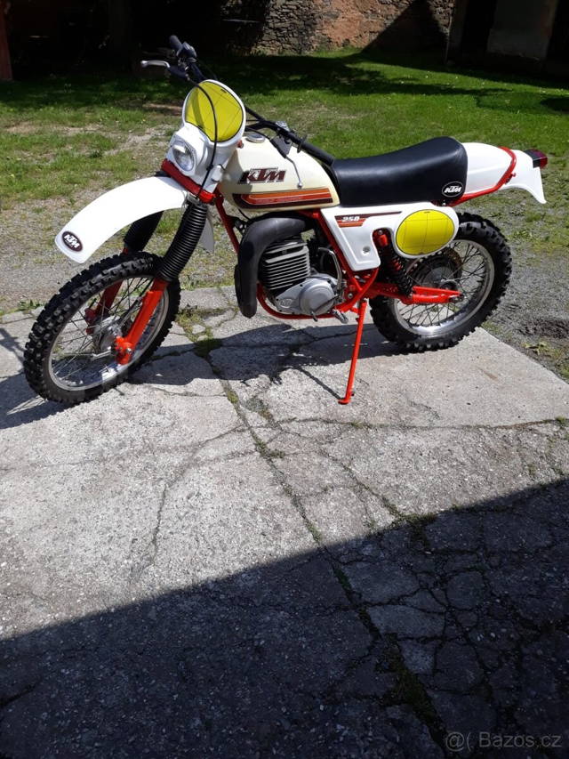 Prodám vintage KTM 250 Enduro
