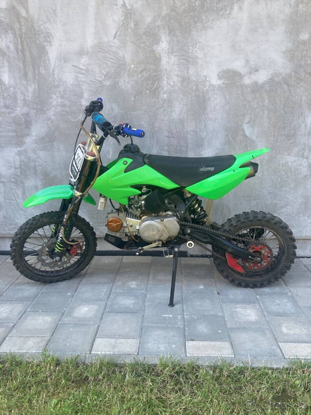 Pitbike super Stomp 125 ccm + plno dílu