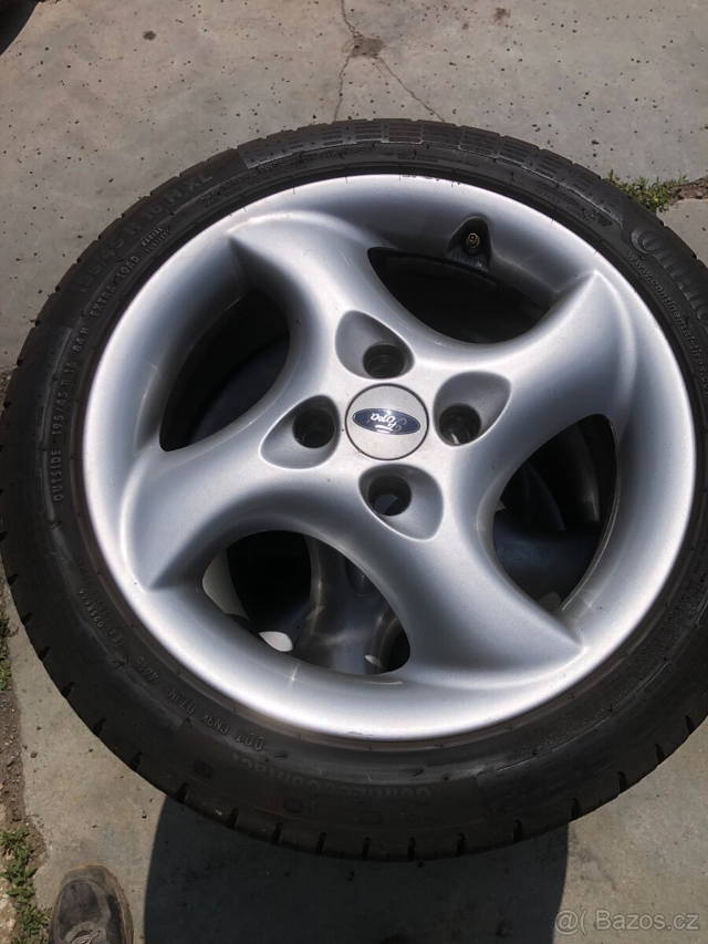 KOLA FORD 4X108 195/45R16 KRÁSNÉ ORIGINAL