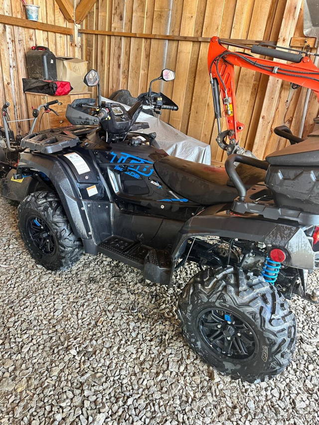 TGB Blade LT 600 EPS ABS T3 s kufrem a navíjejícím bubnem