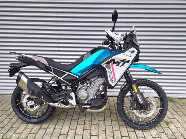 CFMOTO 450MT-RX (MODRÁ, BUNDA + PŘILBA ZDARMA)