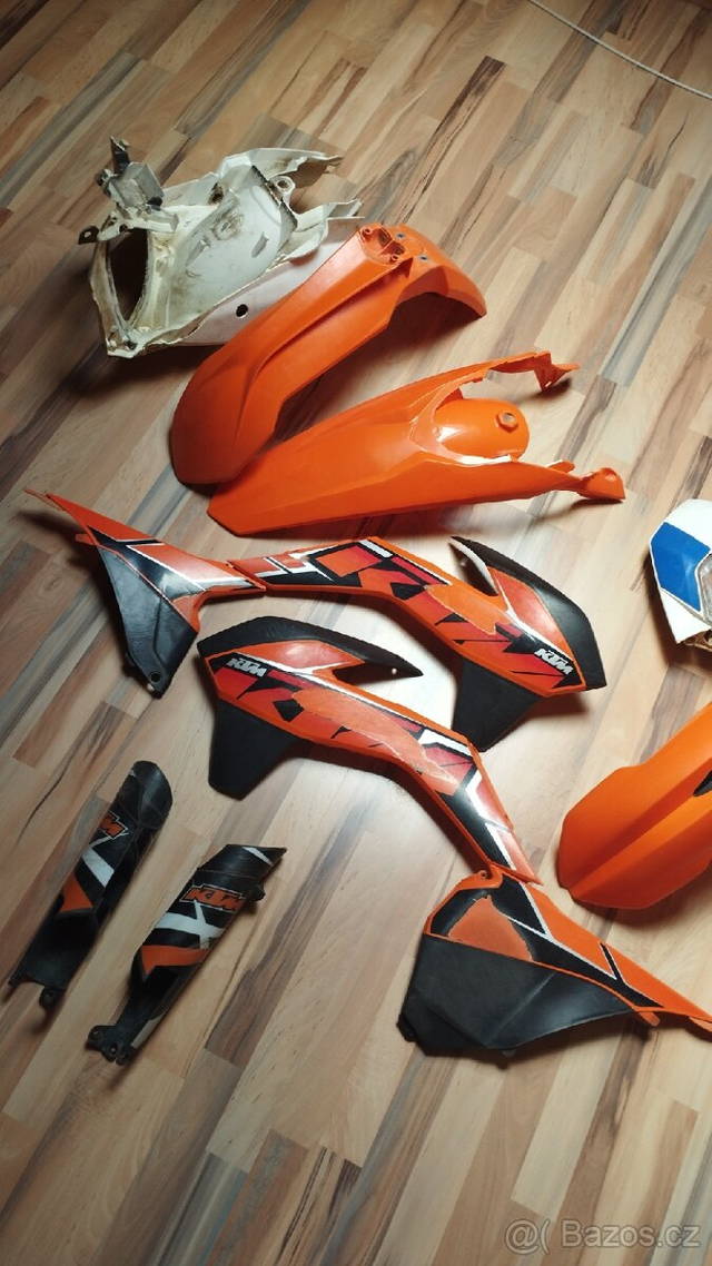 KTM exc plasty