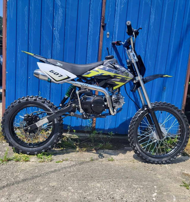 Pitbike XTR607 125cc 17/14 zelený