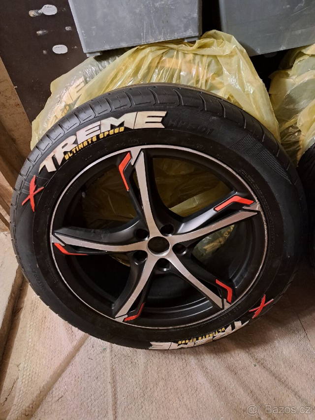 Alu disky R20 5x112 letní pneu