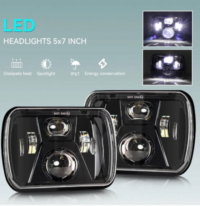 Hlavní led světlomety Jeep YJ, XJ, MJ - více typů