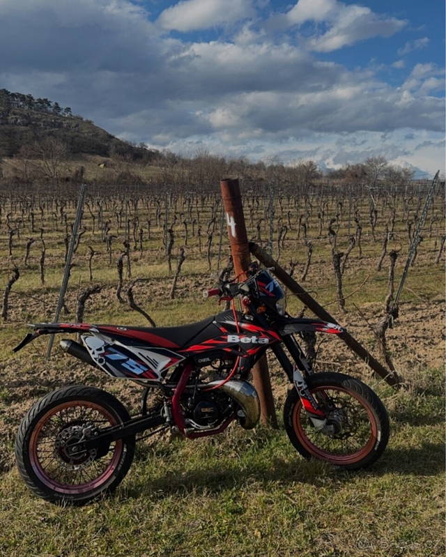 Prodám Beta rr 50 track (80ccm) 2016