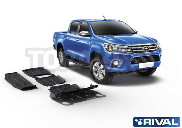 Kompletní kryty podvozku Hiluxe 2015 +