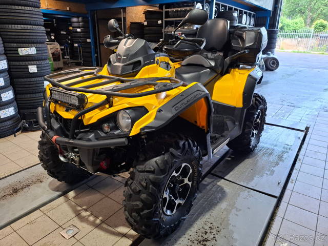 CAN-AM 570L Max - 6800km - 2016 - podvozek FOX - po servisu