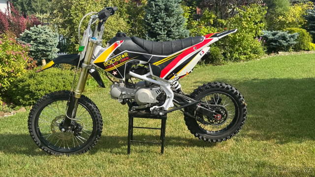 PITBIKE 125 17/14 KRÁSNÝ STAV